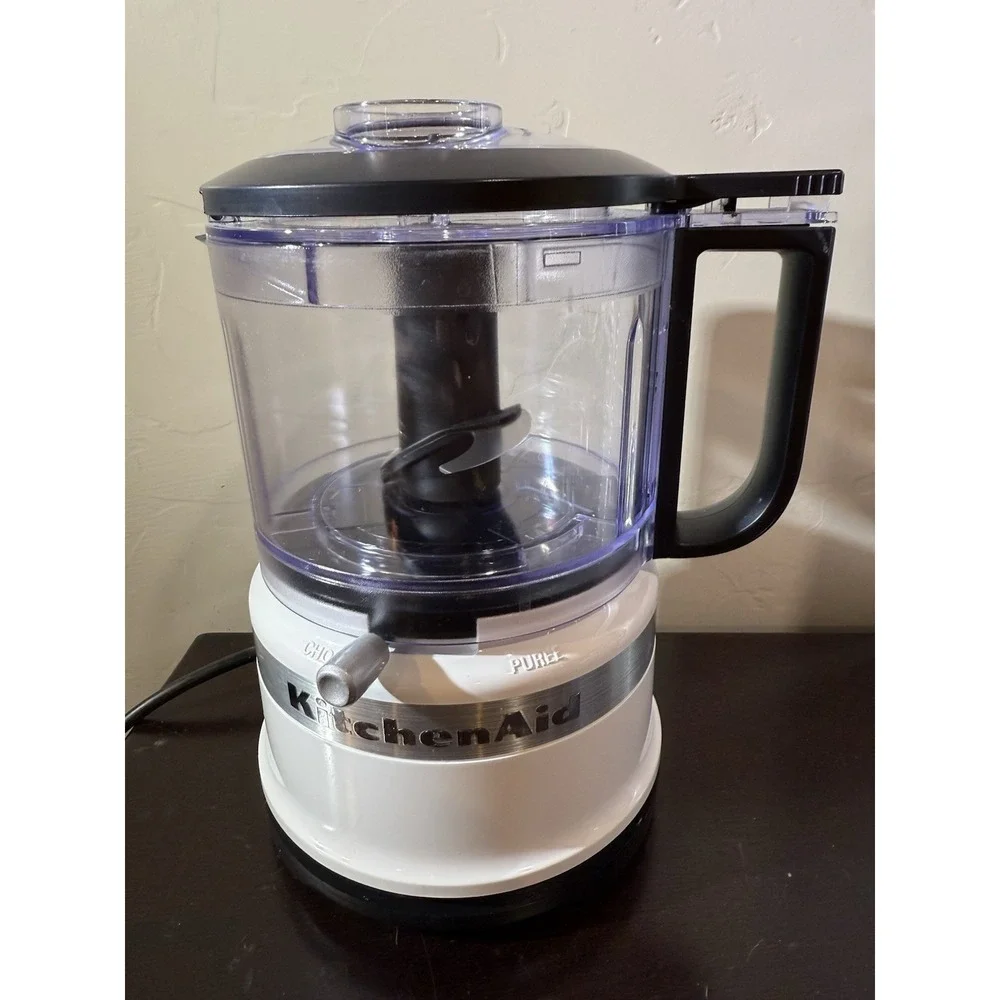 NEW  No Box - KitchenAid 3.5 Cup Food Chopper KFC3516WH, White